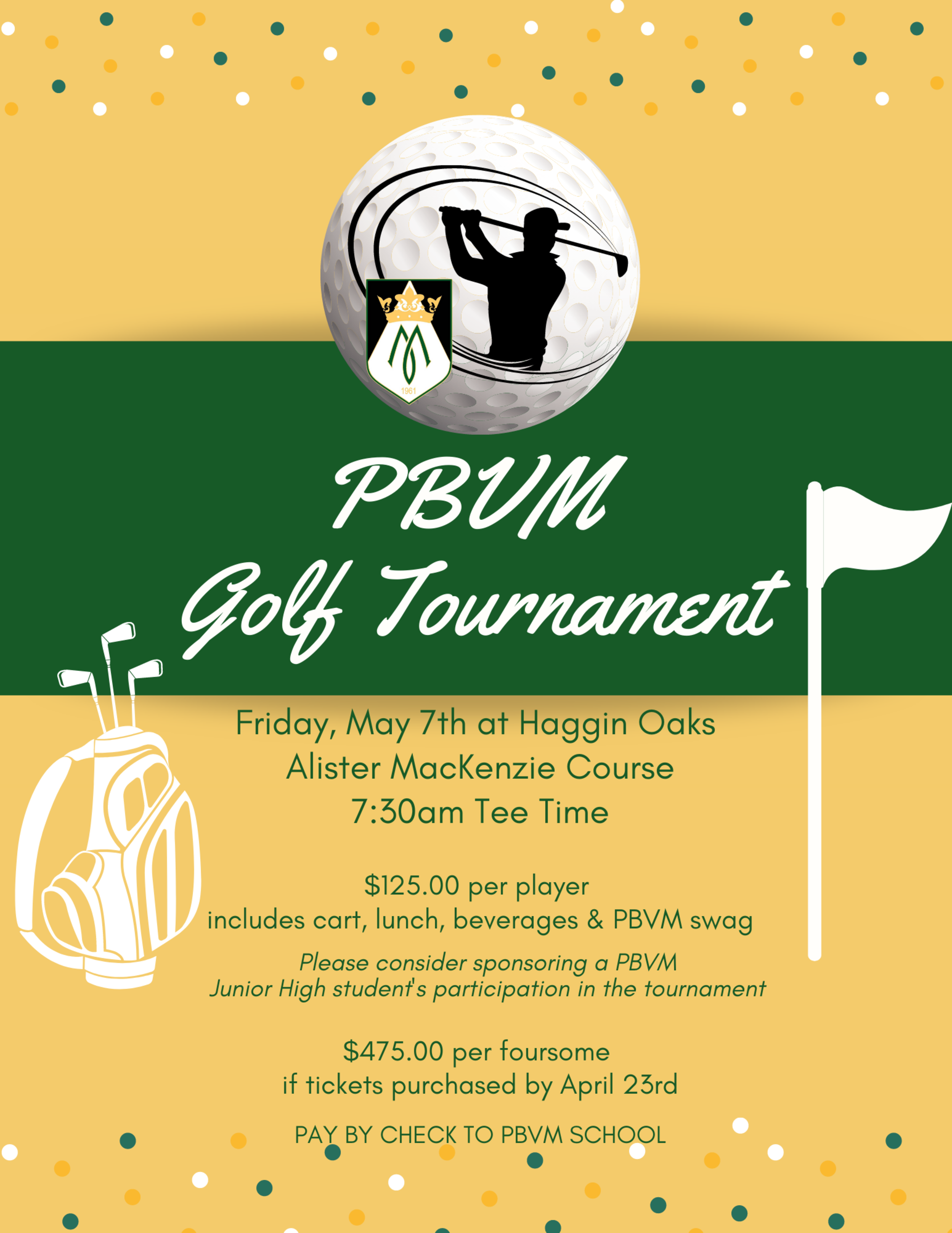 Golf Tournament Flyer 1