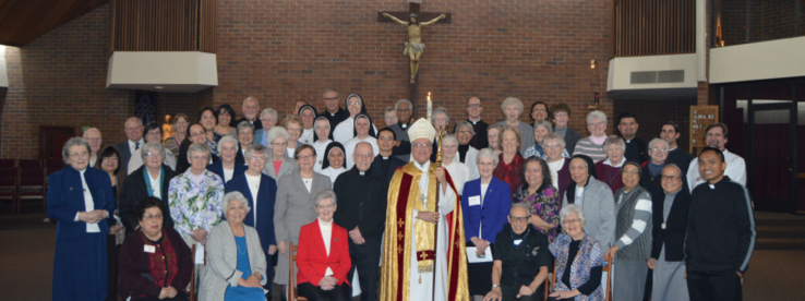 Religious Appreciation Mass With Bishop Cotta