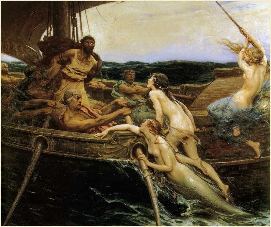 Ulysses And The Sirens 1909